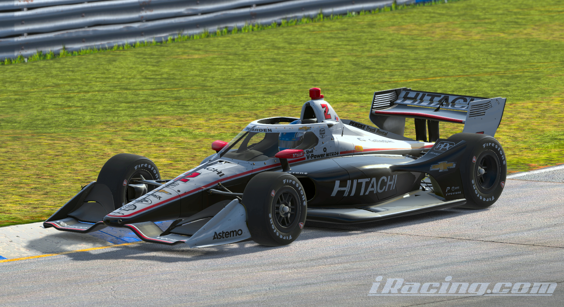 Newgarden niedergeschlagen
